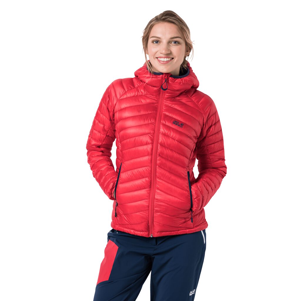 Jack Wolfskin MOUNTAIN Vestes Femme Rouge - DUPWQKX-61